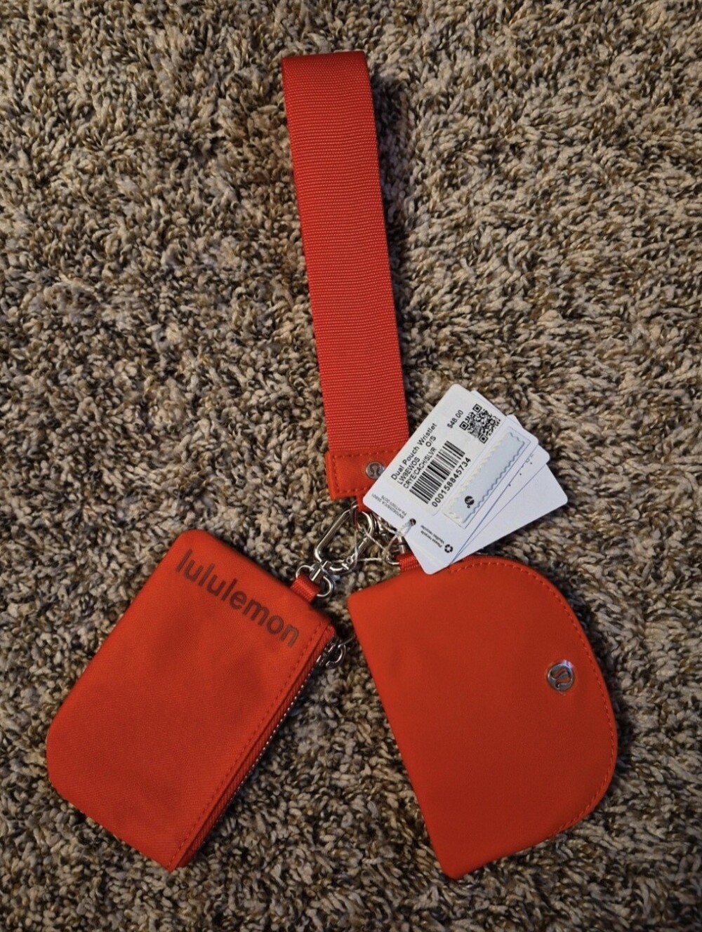 Lululemon Dual Wristlet New